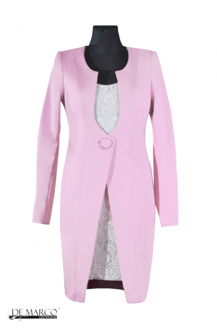 Coat dresses bright pink