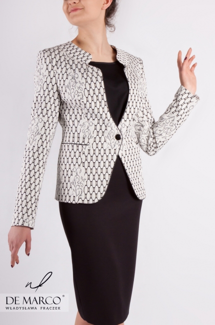 A diplomatic costume for meetings with important personalities Kwiryna