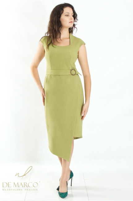 The most beautiful green formal styles for Successful Women. Polish manufacturer De Marco