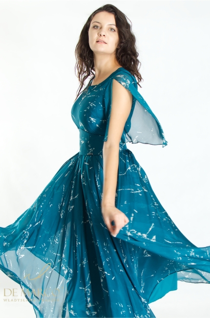 Polish silk occasional dresses 2024 2025. The largest selection of exclusive silk creations. De Marco online store